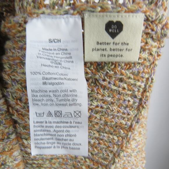 Madewell Beverly Pullover Sweater Pink Mauve Marled Knit Crewneck Sweater Small - Picture 7 of 8